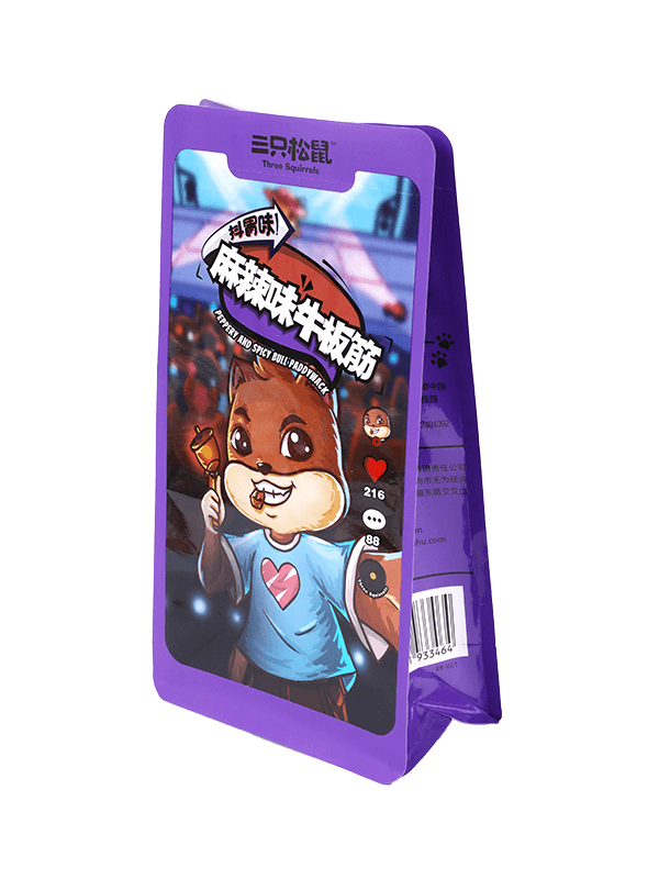 Plastové vrecko na mieru s potlačou na balenie potravín