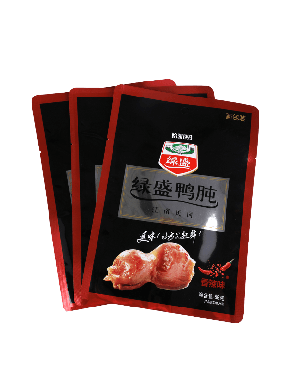 Laminovaný plastový obal na občerstvenie s matnou povrchovou úpravou pre potraviny