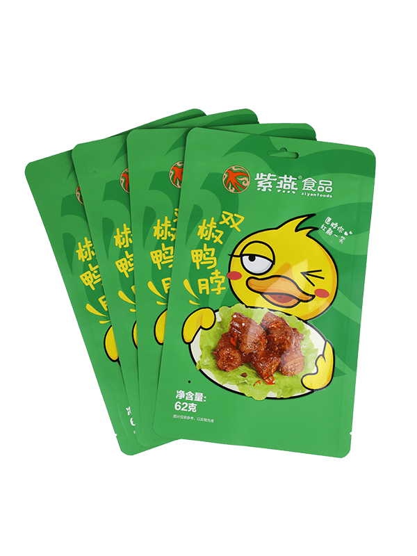 Laminovaný plastový obal na občerstvenie s matnou povrchovou úpravou pre potraviny