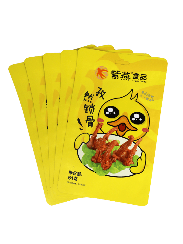 Laminovaný plastový obal na občerstvenie s matnou povrchovou úpravou pre potraviny